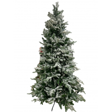 Лита засніжена штучна ялинка 213 см