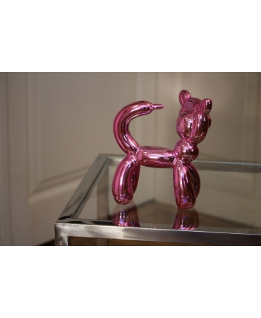 Кіт рожевий  ''надувна кулька'' 23 см 