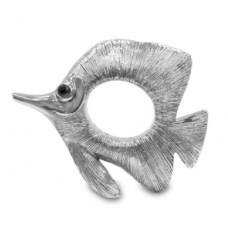 Фігурка срібна риба 14 см