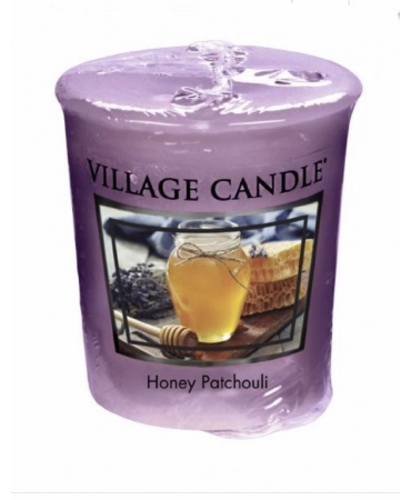 аромасвічка village candle  медовий пачулі