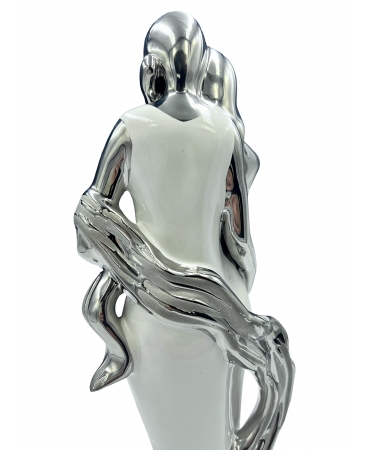 скульптура "Silver pair" 34 см
