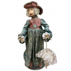 Декоративна лялька "Мавпа графиня" 59 см