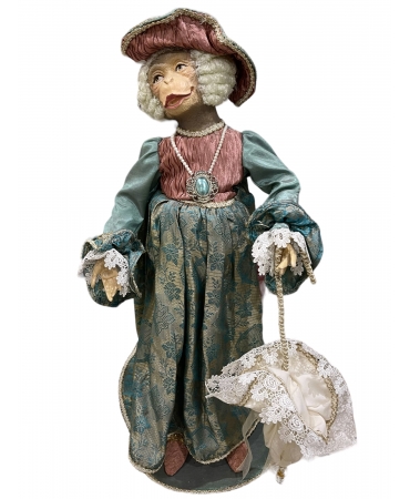 Декоративна лялька "Мавпа графиня" 59 см