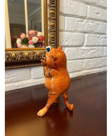 Статуетка "Селфі котик" 14 см