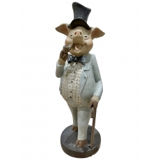 Статуетка Свин з люлькою 25 см