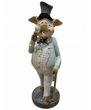 Статуетка Свин з люлькою 25 см