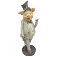 Фігурка Свин з сигарою 30 см