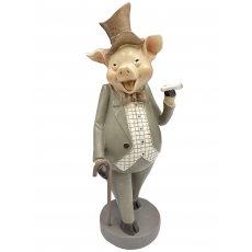 Статуетка  Свин з сигарою 30 см