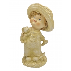 статуетка хлопчик фермер 15 см