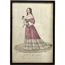 Картина "Marion De lorme" 36 см