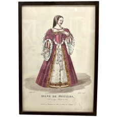 Картина "Diane De Poitiers" 36 см 