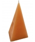 Свічка піраміда велика помаранчевий
