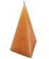 Свічка піраміда велика помаранчевий