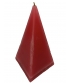 Свічка піраміда велика червоний