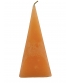 Свічка піраміда мала помаранчевий