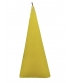 Свічка піраміда мала жовта