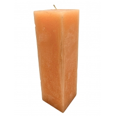 Свічка прямокутна велика помаранчевий