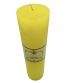 свічка циліндр 29х7 жовта