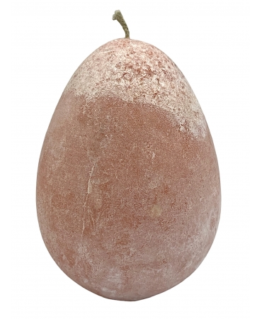 ЕКО свічка яйце помаранчеве 14 см