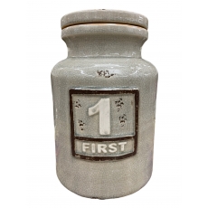 Банка керамічна велика №1