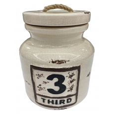 Банка керамічна мала №3