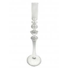 Підсвічник одинарний "кришталь" 30 см