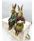 фігурки Святкові кролики сидячі 24 см