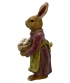 Святковий кролик з корзиною