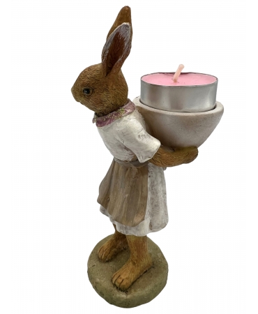 святковий кролик-підставка 