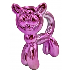 Кіт рожевий  ''надувна кулька'' 23 см 