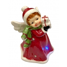 статуетка "Ангел з підсвіткою" 11 см 