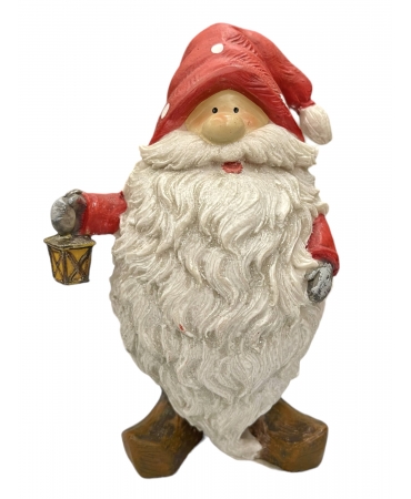 Фігура Санта довга борода 16 см.