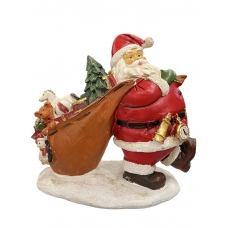 Статуетка Санта з подарунками 23 см