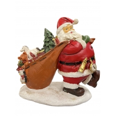 Статуетка Санта з подарунками 23 см