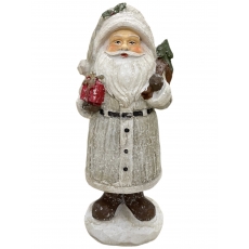 Статуетка Санта білий 20 см