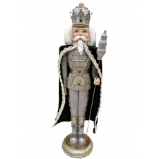 Фігурка Срібний лускунчик 39 см