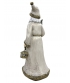 Статуетка Санта Клаус з ялинкою та ліхтарем 31 см