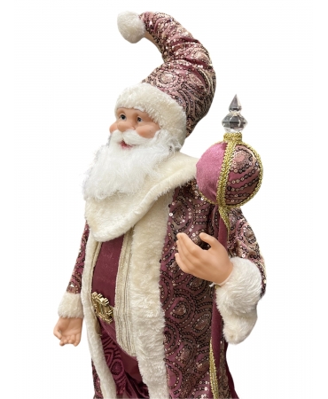 Статуетка Санта Клаус в плащі 80 см