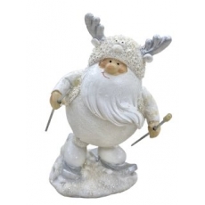Фігурка Санта з ріжками 14 см