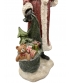 Статуетка Миколай з подарунками 36 см