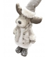 Фігурка Білий олень в шапочці 80 см