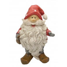 Фігура Санта з довгою бородою 12 см