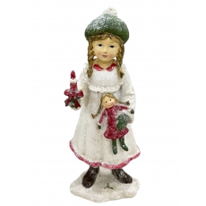 Дівчинка з лялькою 12 см