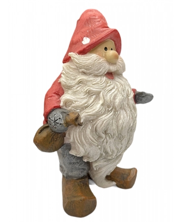 Фігура Санта з довгою бородою 12 см