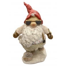 Фігурка Санта з палицями 20 см