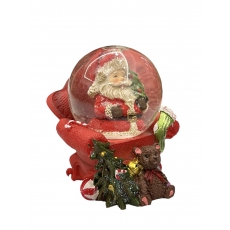 Водяна куля "Санта в кріслі" 6 см