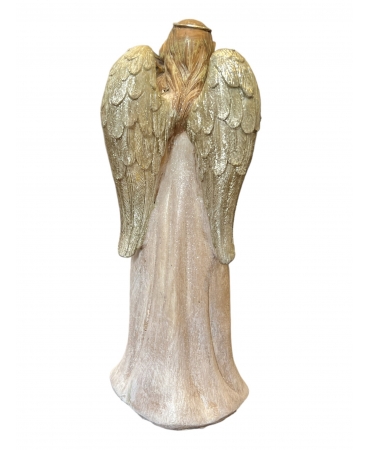  Ангел з крилами шампань 25 см 