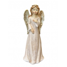 Ангел з крилами шампань 20 см
